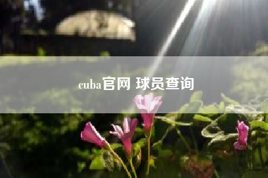 cuba凯发官网入口首页官网 球员查询——中国哪些大学参加cuba 啊?